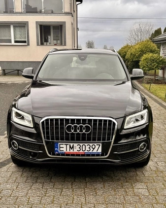 Audi Q5 cena 89000 przebieg: 170000, rok produkcji 2015 z Tuszyn małe 172